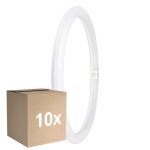 Fordelspakke 10x Osram LED Lysrør T9 Rundt (EM/Mains) 24W 2900lm - 865 Dagslys | Erstatter 40W