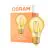 Osram Vintage 1906 LED E27 Pære filament guld 4W 410lm - 824 ekstra varm hvid | erstatter 40W