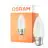 Osram LED B22D Kerte filament matt 4W 470lm - 827 ekstra varm hvid | erstatter 40W