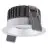 Ledvance LED spot Fix Aluminium sølv 8W 680lm 36D - 930 varm hvid | Udsnit 68mm - IP44 - bedste farvegengivelse - dæmpbar
