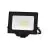 Noxion LED Projektør Beamy Aluminium Sort 20W 2200lm 100D - 830 Varm Hvid | IP65 - Symmetrisk 