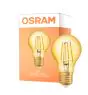 Osram Vintage 1906 LED E27 Pære filament guld 6.5W 725lm - 824 ekstra varm hvid | erstatter 60W