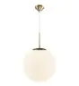 Nordlux Grant Pendel Lampe Glas Guld | Egnet til E27