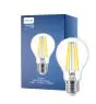 Philips MASTER Value LED Pære E27 Pære klar 7.8W 1055lm - 927 ekstra varm hvid | bedste farvegengivelse - dæmpbar - erstatter 75W