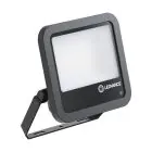 Ledvance LED Projektør Aluminium Sort 69W 10000lm 100D - 840 Kold Hvid | IP66 - Lyssensor - Symmetrisk