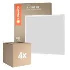 Fordelspakke 4x Ledvance LED panel Kompakt Aluminium Hvid 33W 3630lm - 840 kold hvid | 60x60cm - UGR < 19