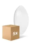 Fordelspakke 5x Ledvance Surface Rundt 400 24W 840 1920lm Hvid IP44 | kold hvid