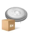Fordelspakke 6x Ledvance Superior LED spot Reflektor G53 AR111 7.4W 450lm 40D - 930 varm hvid | bedste farvegengivelse - dæmpbar - erstatter 50W