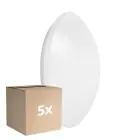 Fordelspakke 5x Ledvance Surface Rundt 400 24W 840 1920lm Hvid IP44 | med sensor - kold hvid