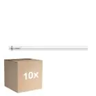 Fordelspakke 10x Philips Master LED Lysrør T8 (EM/Mains) Ultra Output 20W 3700lm - 865 Dagslys | 150cm - Erstatter 58W