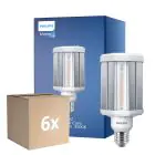 Fordelspakke 6x Philips TrueForce LED E27 HPL klar 42W 5700lm 360D - 830 varm hvid | erstatter 125W
