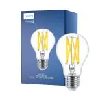 Philips Master LED E27 Pære Filament Klar 10.5W 1521lm - 922-927 Dim To Warm | Bedste Farvegengivelse - Dæmpbar - Erstatter 100W